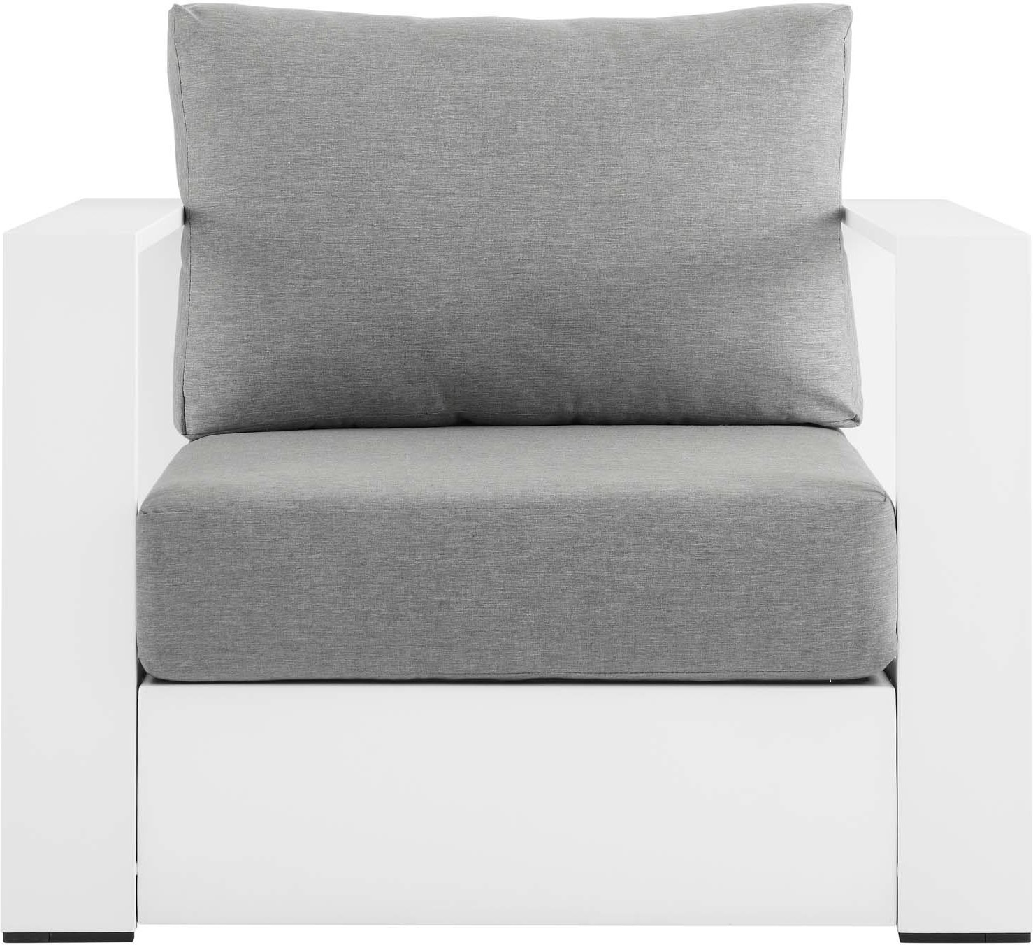 design a chair Modway Furniture Sofa Sectionals White Gray
