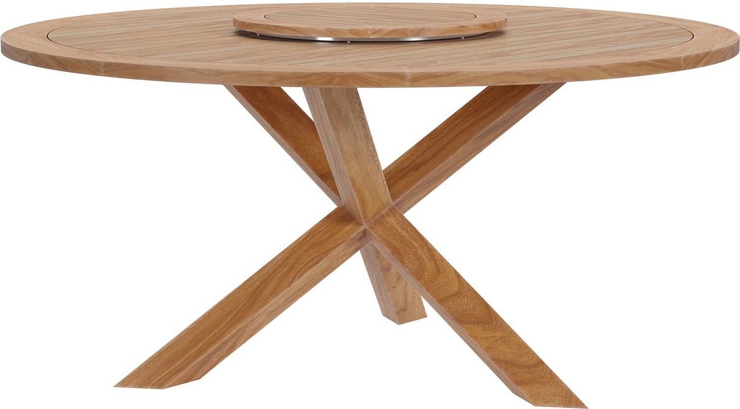 round dining table size Modway Furniture Bar and Dining Natural