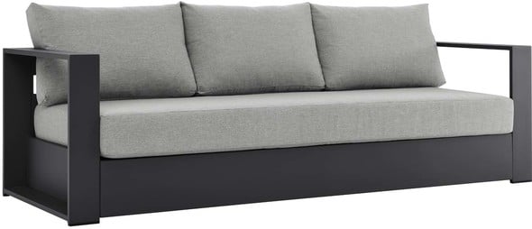 furniture set patio Modway Furniture Sofa Sectionals Gray Gray