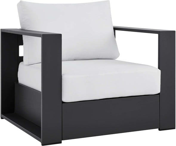 black conversation set Modway Furniture Sofa Sectionals Gray White