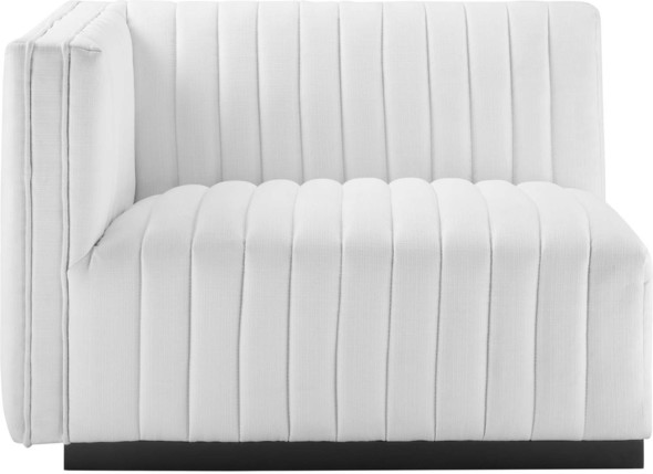 convertible sectional sleeper sofa Modway Furniture Sofas and Armchairs Black White
