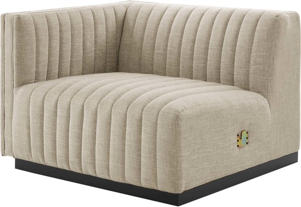 affordable quality sectionals Modway Furniture Sofas and Armchairs Black Beige