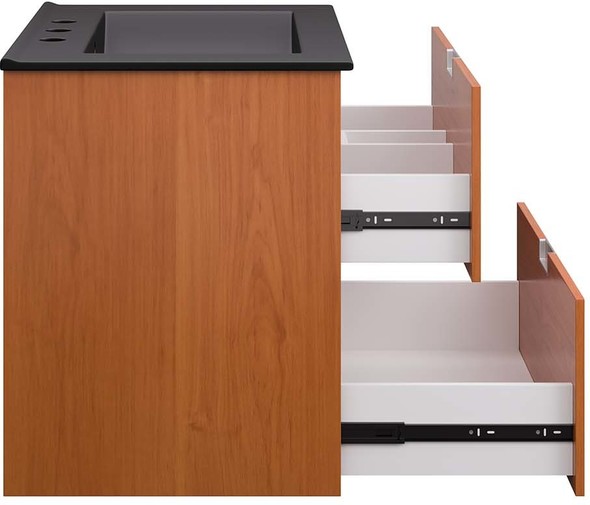 home hardware bathroom cabinets Modway Furniture Vanities Cherry Black