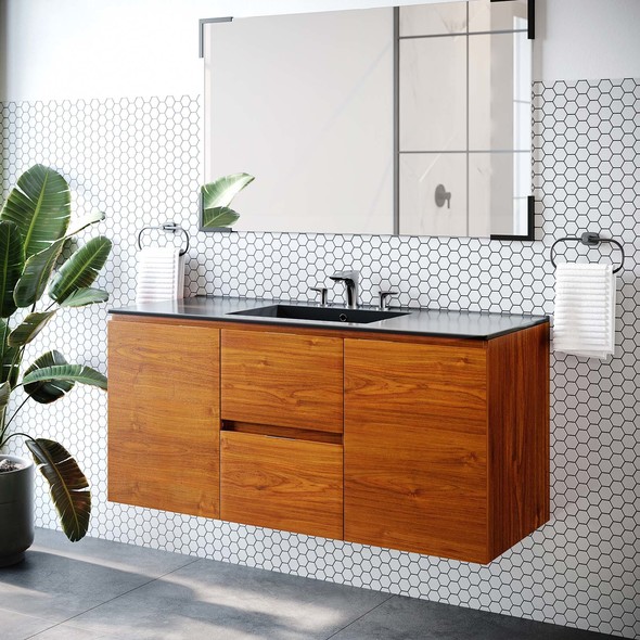 bathroom vanity cabinet only Modway Furniture Vanities Cherry Black