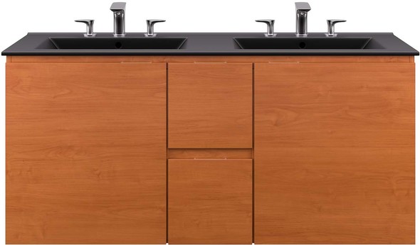 bathroom cabinet collections Modway Furniture Vanities Cherry Black