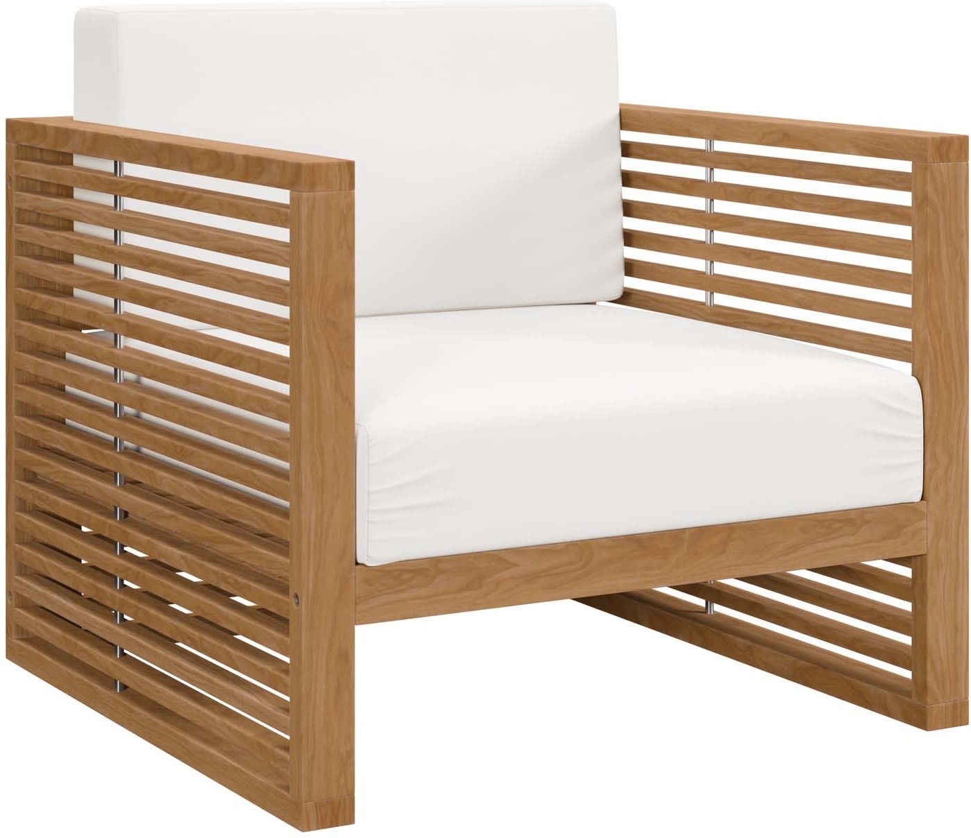 outdoor corner chaise Modway Furniture Sofa Sectionals Natural White