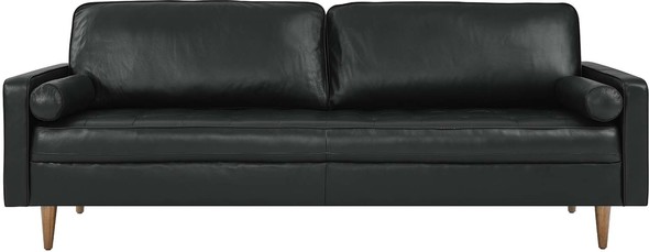 red sectional sofa Modway Furniture Sofas and Armchairs Black
