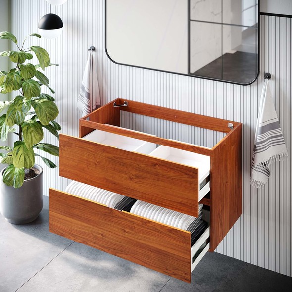 affordable bathroom vanities Modway Furniture Vanities Cherry Walnut