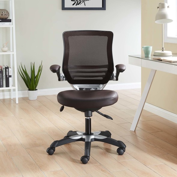 study chair for adults Modway Furniture Office Chairs Brown