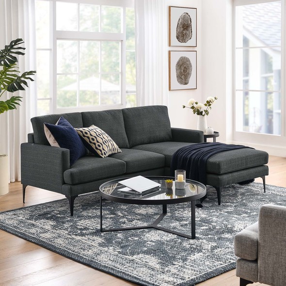 red couches for sale near me Modway Furniture Sofa Sectionals Gray