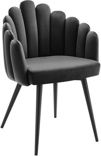 material for dining room chairs Modway Furniture Dining Chairs Black Charcoal