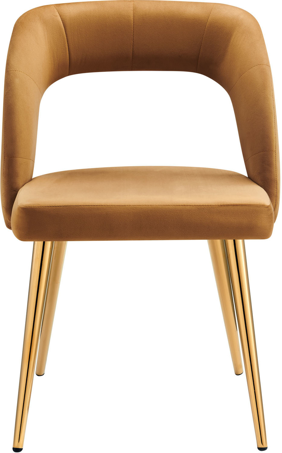 farmhouse style dining room chairs Modway Furniture Dining Chairs Gold Cognac