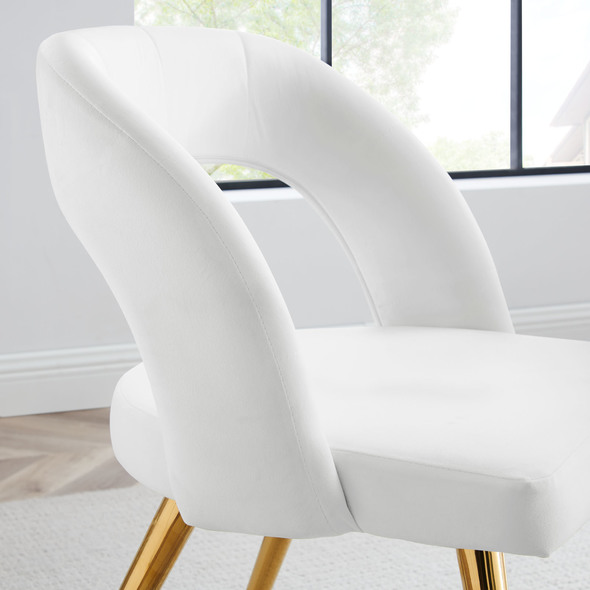 used dining room chairs for sale Modway Furniture Dining Chairs Gold White