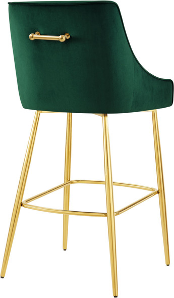 dark brown bar stools set of 2 Modway Furniture Bar and Counter Stools Green