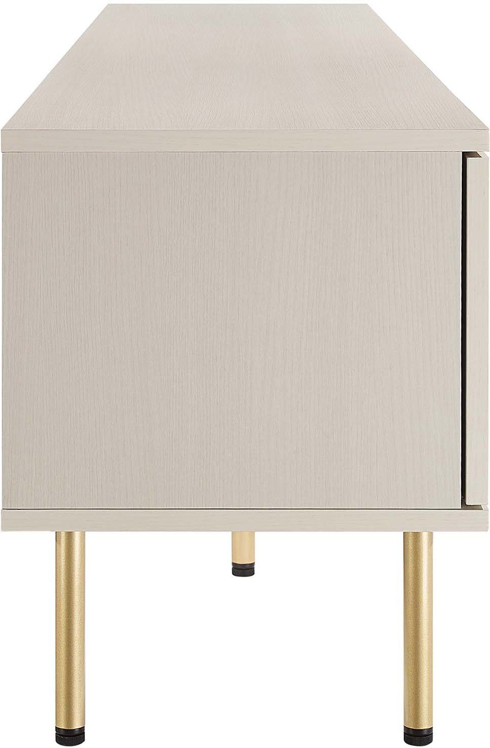 long media unit Modway Furniture Tables White