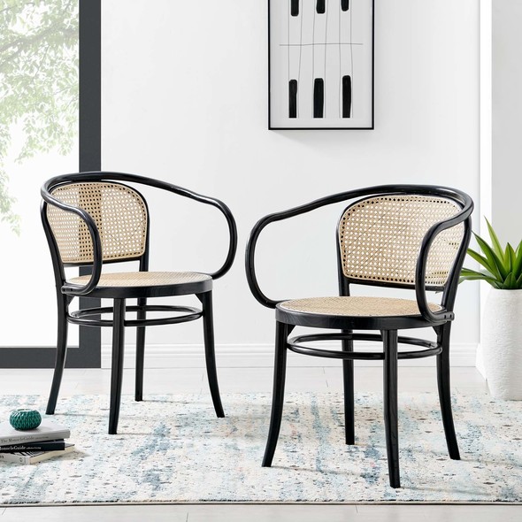 best dining room sets for small spaces Modway Furniture Dining Chairs Black