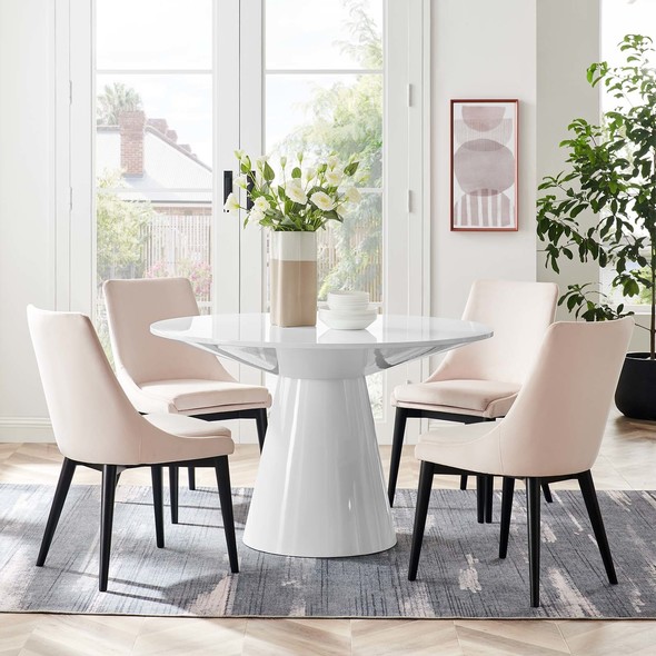 new modern dining table Modway Furniture Bar and Dining Tables White