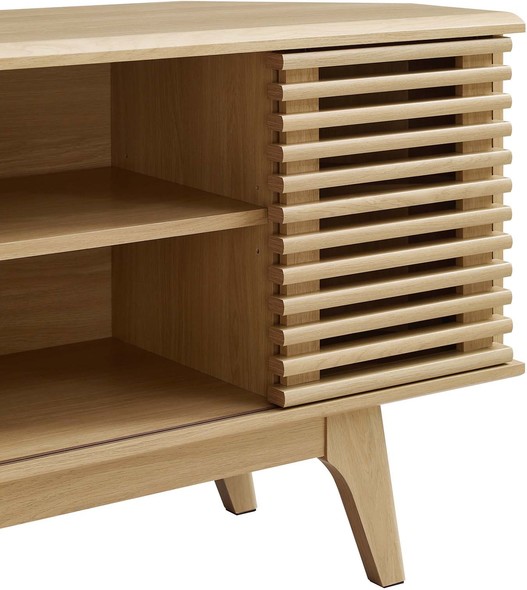 corner console cabinet Modway Furniture Oak