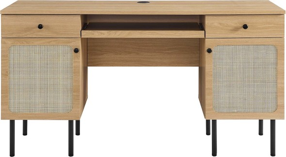 home desk furniture Modway Furniture Computer Desks Desks Oak