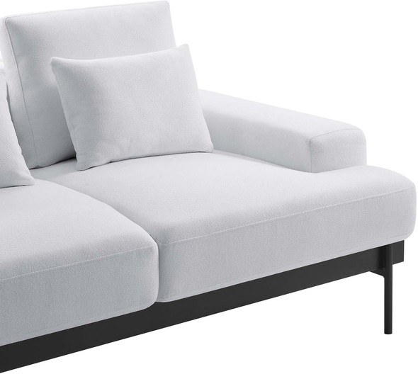 couch that comes in sections Modway Furniture Sofas and Armchairs White