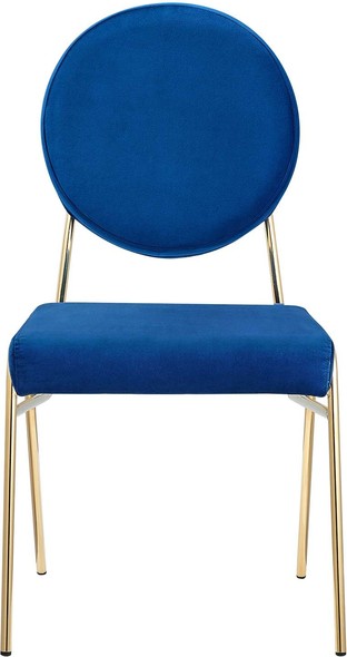 navy dining room chairs Modway Furniture Dining Chairs Gold Navy