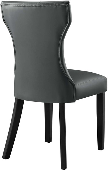 cheap table set with chairs Modway Furniture Dining Chairs Gray
