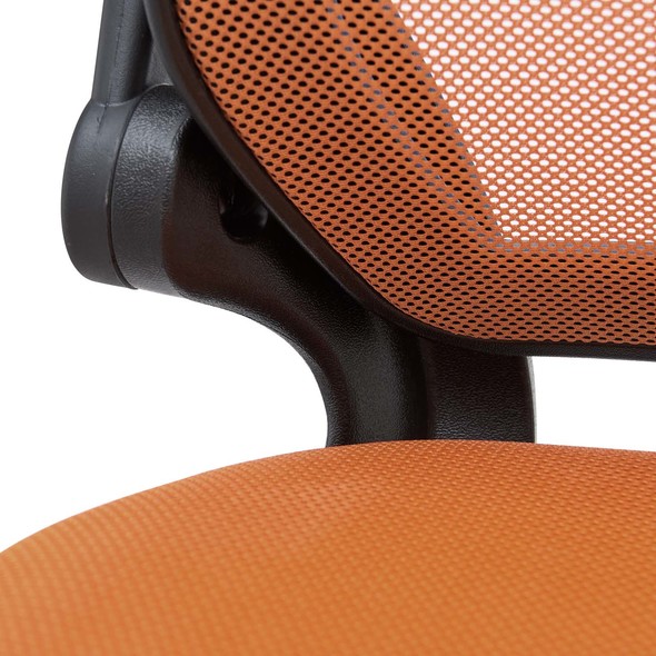 padded ergonomic office chair Modway Furniture Office Chairs Office Chairs Orange