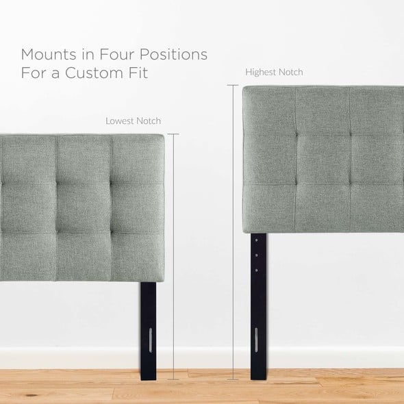 decorative headboards Modway Furniture Headboards Gray