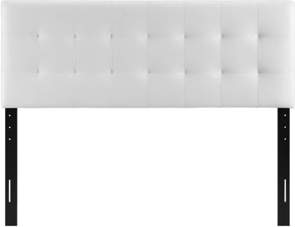 bed headboard padding design Modway Furniture Headboards White