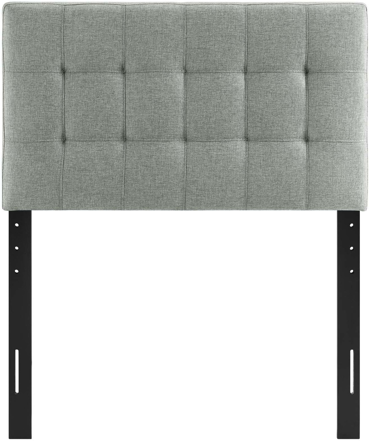 queen bed headboard with shelves Modway Furniture Headboards Gray