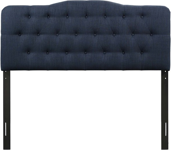 upholstered headboard with lights Modway Furniture Headboards Navy