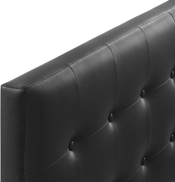 headboards with shelves Modway Furniture Headboards Black