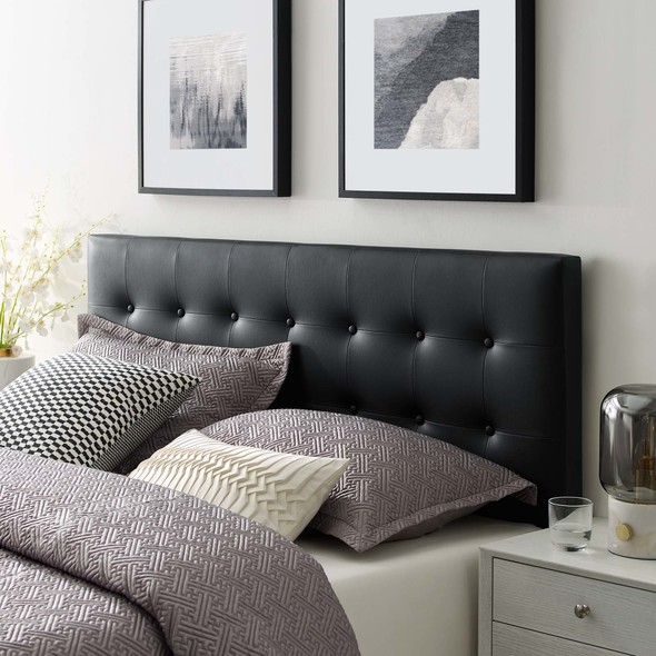headboards with shelves Modway Furniture Headboards Black