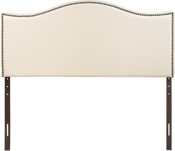 california king headboard and frame Modway Furniture Headboards Ivory
