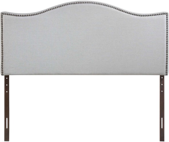 wall pillow headboard Modway Furniture Headboards Sky Gray