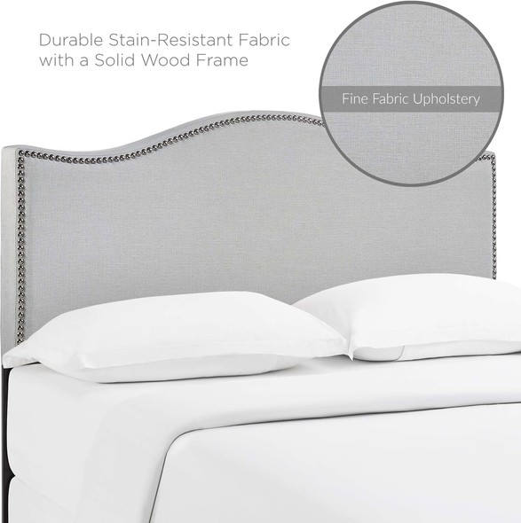 white single bed headboard Modway Furniture Headboards Sky Gray
