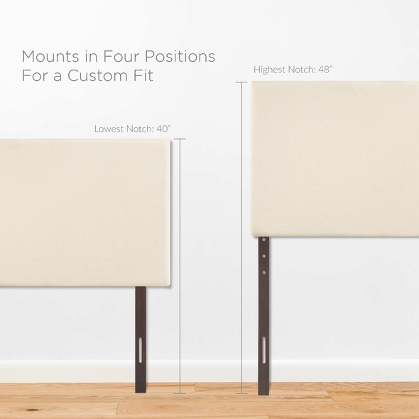 california king head board Modway Furniture Headboards Ivory
