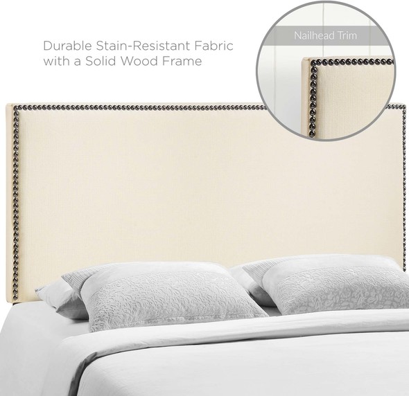 full headboards for beds Modway Furniture Headboards Headboards and Footboards Ivory