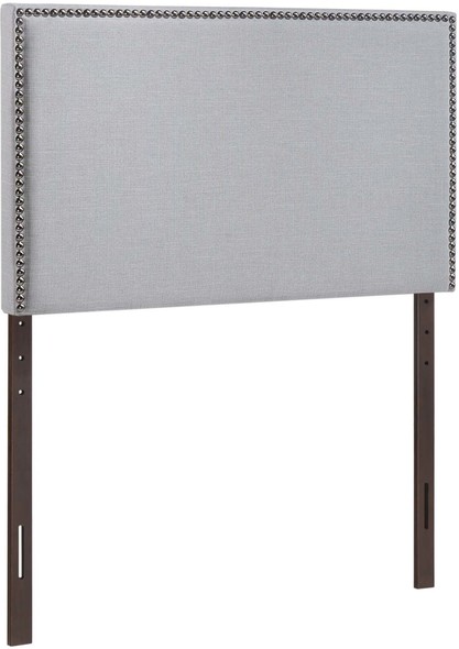 queen headboard with storage Modway Furniture Headboards Sky Gray