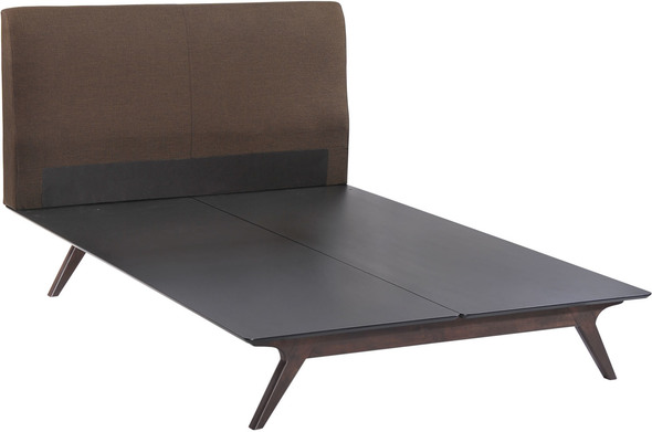 platform bed frame Modway Furniture Bedroom Sets Cappuccino Brown