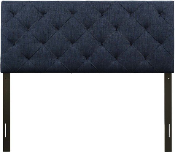 bed frame cushion Modway Furniture Headboards Navy
