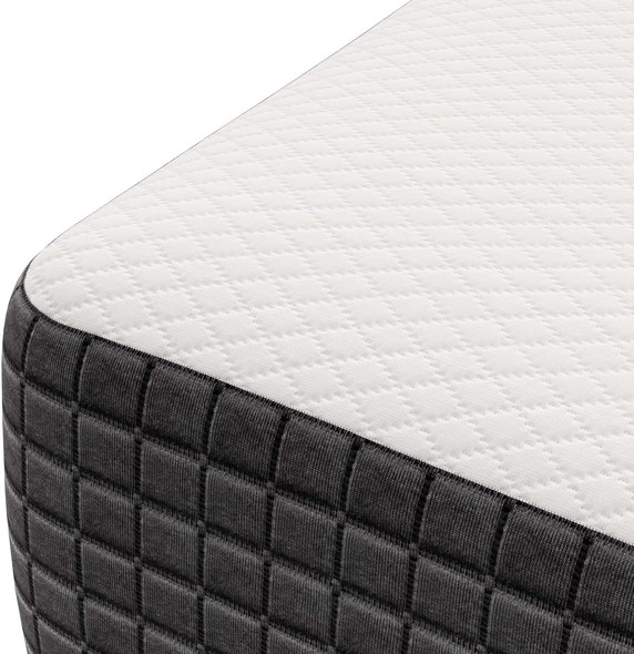8 inch king size memory foam mattress Modway Furniture Queen Mattresses White
