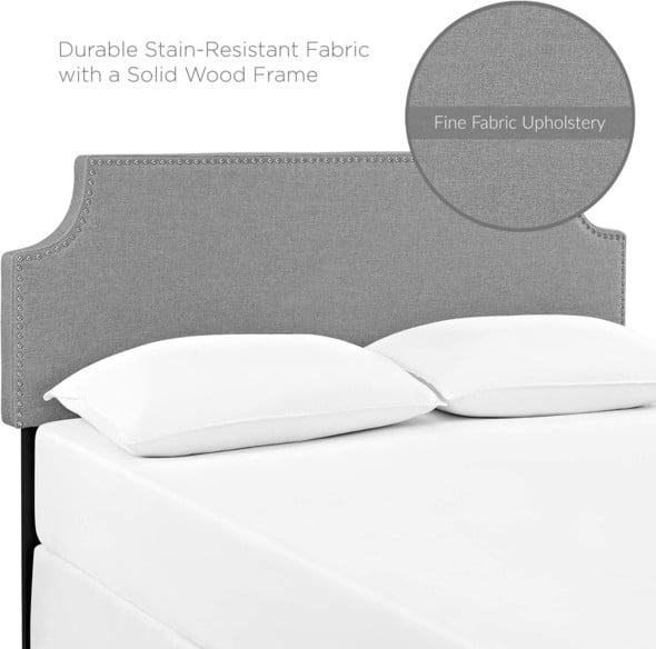 queen headboards for beds Modway Furniture Headboards Headboards and Footboards Gray