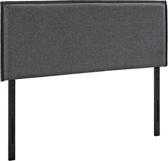 upholstered bed headboard Modway Furniture Headboards Gray