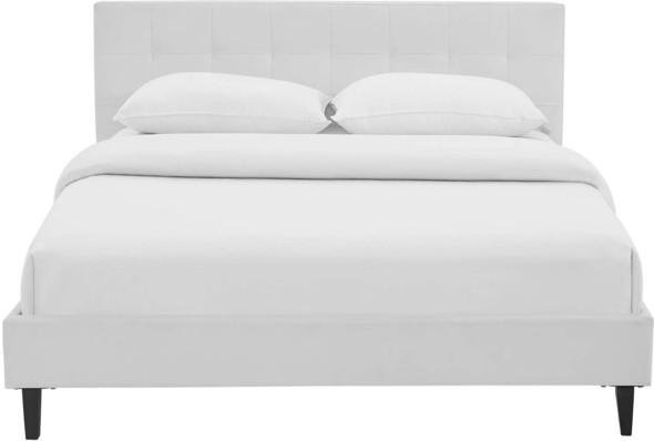 ikea white queen bed frame Modway Furniture Beds White