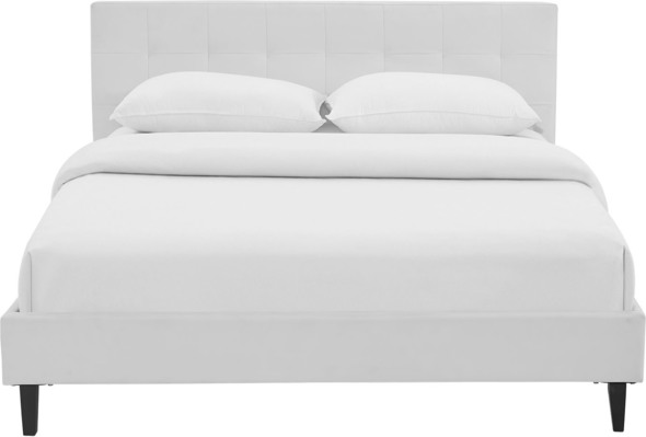 single twin bed size Modway Furniture Beds White