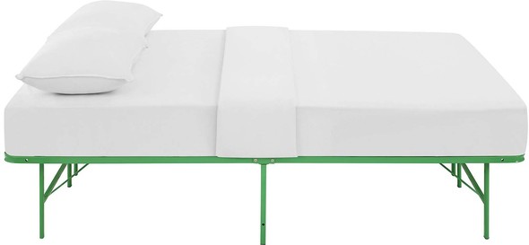 king size bed with storage headboard Modway Furniture Beds Green