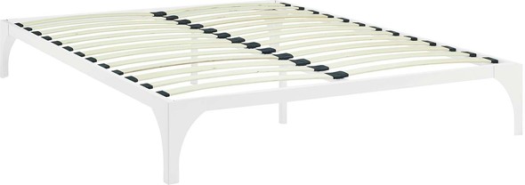 bed frame for queen bed Modway Furniture Beds Beds White