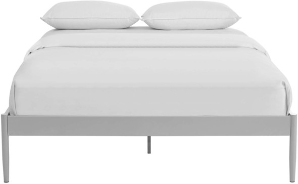 king platform bed set Modway Furniture Beds Gray