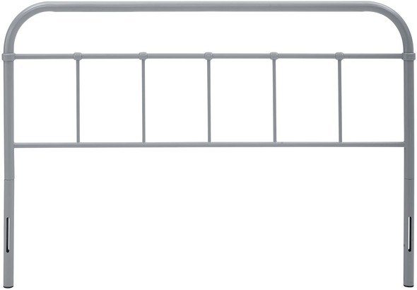 king size white headboard Modway Furniture Headboards Headboards and Footboards Gray